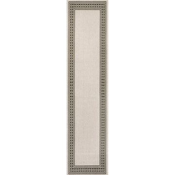 Lucia Classic Diamond Border Indoor/outdoor Area Rug